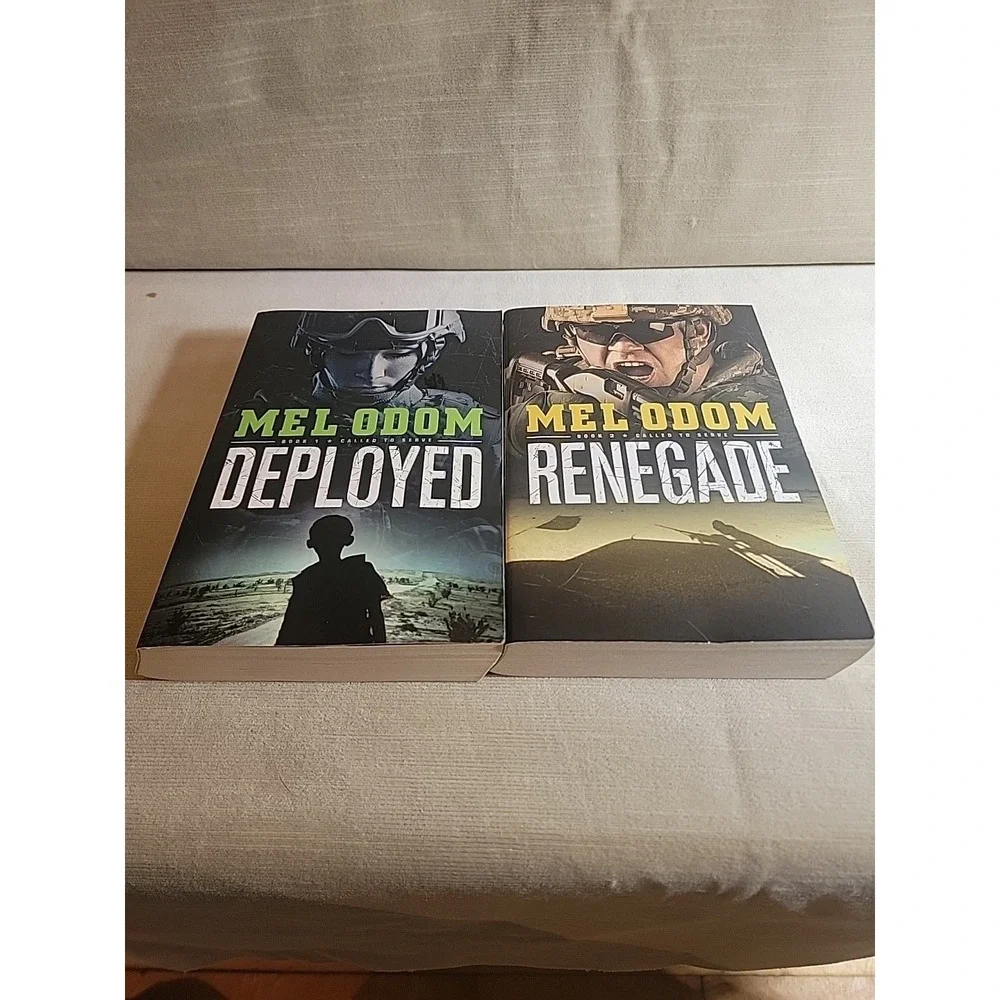 Mel Odom Deployed & Renegade Paperback 1st Printing‎ Called to Serve Lot